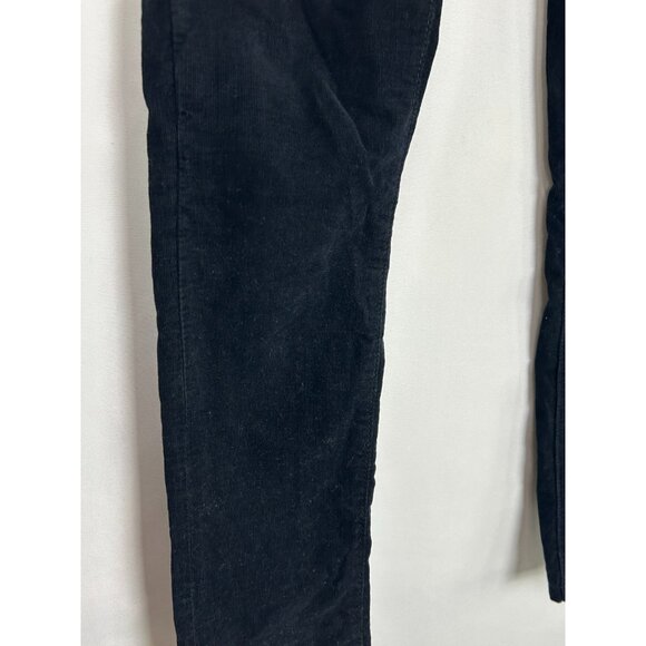 AG Adriano Goldschmied Womens The Legging Ankle Super Skinny Black Corduroy 24R - Picture 13 of 13